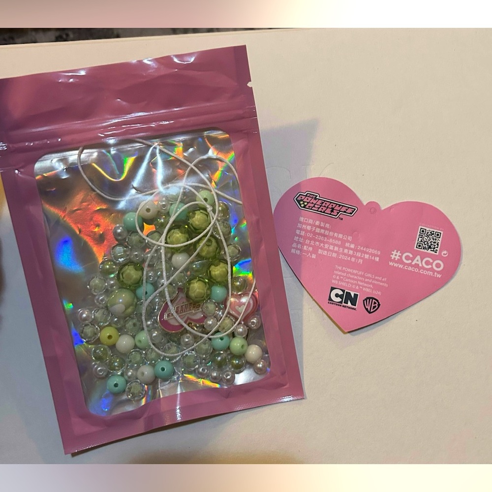 Power Puff x Caco Beaded Bracelet DIY Bag